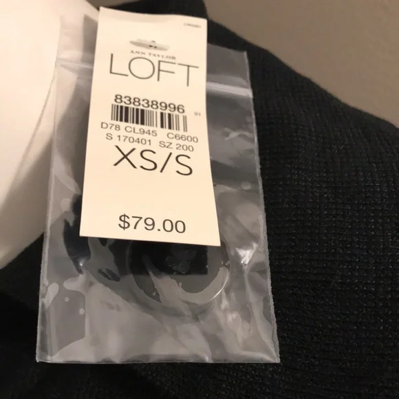 NWT LOFT Poncho Sweater SIZE XS/S - Picture 2 of 6